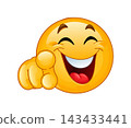 Laughing Pointing Forward Emoticon 143433441