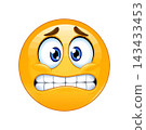 Nervous Teeth Emoticon 143433453