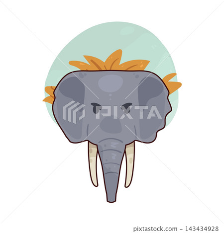 Illustration of Elephant Illustration of Elephant 143434928