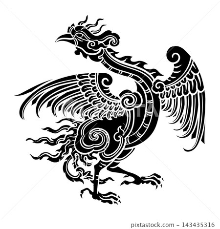 Chinese Phoenix Fenghuang Traditional Chinese Phoenix Fenghuang Traditional 143435316