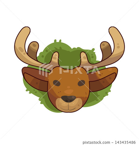 Illustration of Deer 143435486