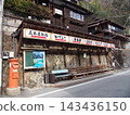 島溫泉，至今仍保留圓形信箱和木製旅館。 143436150