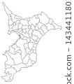 千葉縣可分割空白地圖 143441180