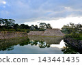 Hagi Castle Ruins: Castle Tower Site (Castle Tower Base) and Inner Moat 143441435