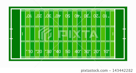 American football field 143442282