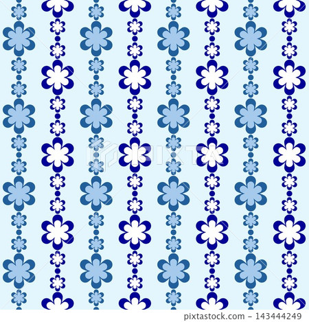 Floral vertical stripe pattern_1 Floral vertical stripe pattern_1 143444249