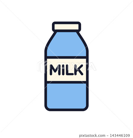 Milk Bottle Icon Vector Template Illustration Design Milk Bottle Icon Vector Template Illustration Design 143446109