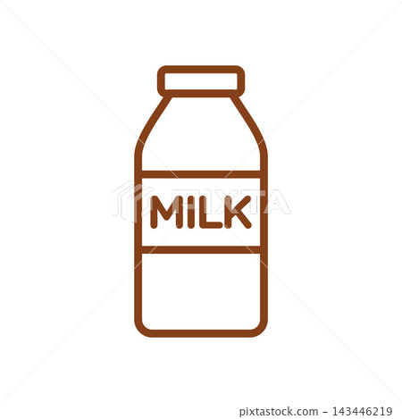 Milk Bottle Icon Vector Template Illustration Design Milk Bottle Icon Vector Template Illustration Design 143446219