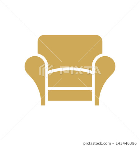 Sofa Couch Icon Vector Template Illustration Design Sofa Couch Icon Vector Template Illustration Design 143446386