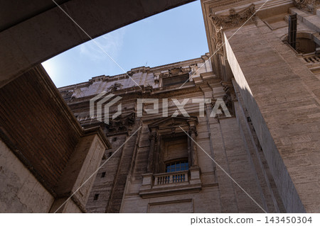 Vatican city with St. Peter cathedral Vatican city with St. Peter cathedral 143450304