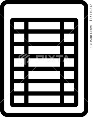 Reading log Modern and Creative Icon Reading log Modern and Creative Icon 143450842
