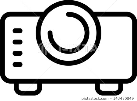 Projector Modern and Creative Icon 143450849