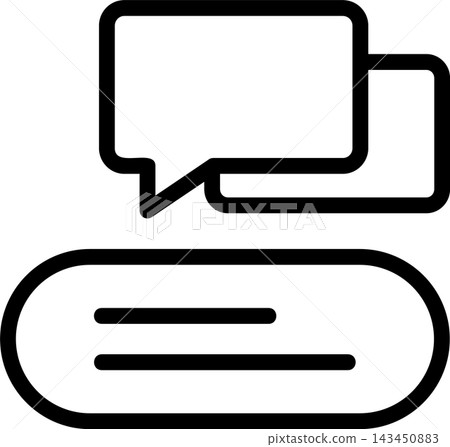 Comment Modern and Creative Icon 143450883
