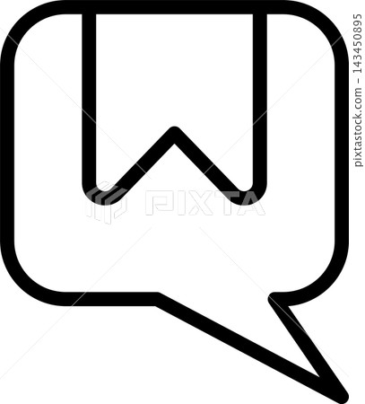 Bookmark Modern and Creative Icon 143450895
