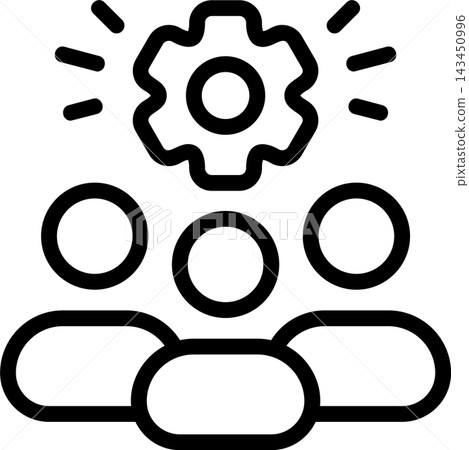 Team Diversity Modern and Creative Icon Team Diversity Modern and Creative Icon 143450996