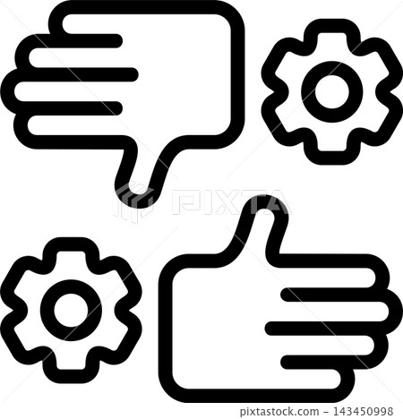 Collaborative Strategy Modern and Creative Icon Collaborative Strategy Modern and Creative Icon 143450998