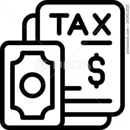 Tax Refund Modern and Creative Icon Tax Refund Modern and Creative Icon 143451025