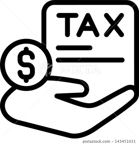 Income Tax Modern and Creative Icon Income Tax Modern and Creative Icon 143451031