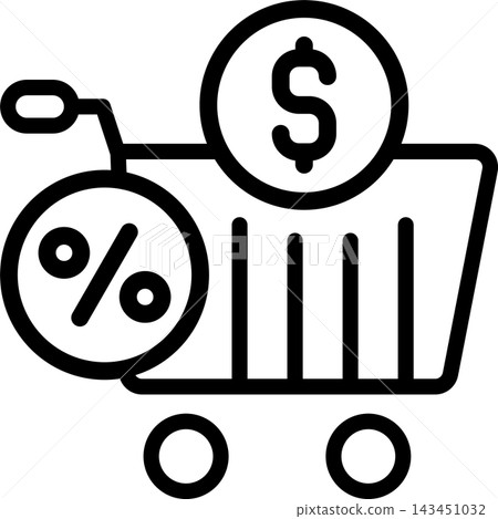 Sales Tax Modern and Creative Icon Sales Tax Modern and Creative Icon 143451032