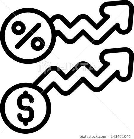 Tax Bracket Modern and Creative Icon Tax Bracket Modern and Creative Icon 143451045