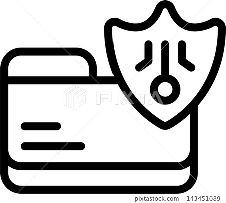 Data Protection Modern and Creative Icon 143451089