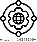 Digital Transformation Modern and Creative Icon 143451090