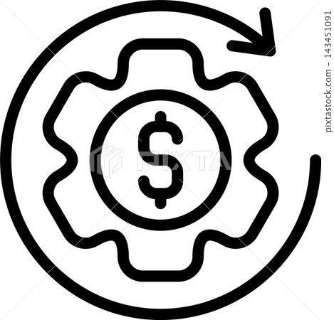 Business Automation Modern and Creative Icon Business Automation Modern and Creative Icon 143451091
