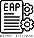 Enterprise Resource Plan Modern and Creative Icon 143451096
