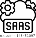 SaaS Modern and Creative Icon 143451097