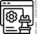 Technology Strategy Modern and Creative Icon 143451099