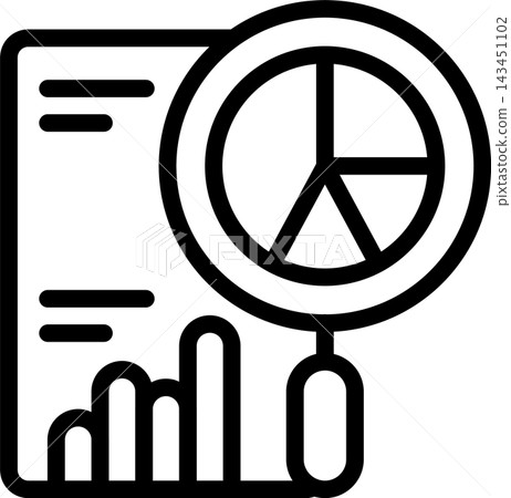 Business Analytics Modern and Creative Icon Business Analytics Modern and Creative Icon 143451102