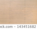Panels made of wood with thin grooves fastened together with screws. 143451682