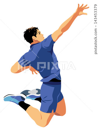 Volleyball player Volleyball player 143453379