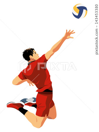 Volleyball player Volleyball player 143453380
