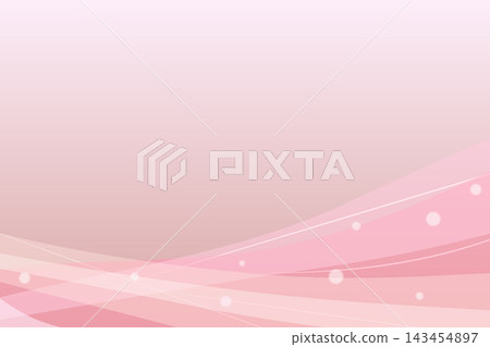 Smooth, translucent pink wavy background Smooth, translucent pink wavy background 143454897