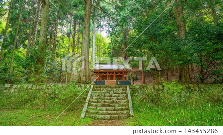A tranquil power spot and a sacred forest where traditional Japanese culture thrives. 143455286