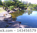Scenery of Nagoya Tokugawa Garden, Ryusen Lake, photographed in May 2024. 143456579