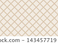 Quilted diamond pattern seamless design 143457719