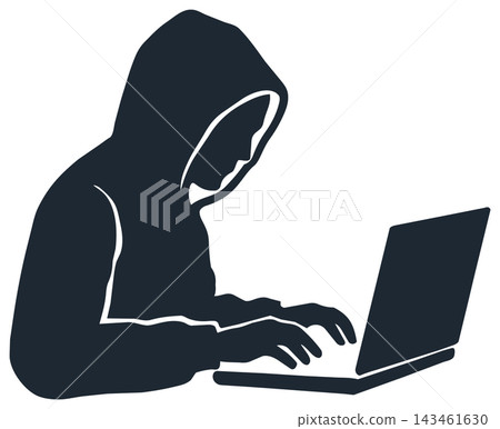 Vector illustrations of cyberattacks and digital security threats 143461630