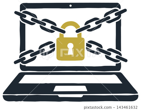 Vector illustrations of cyberattacks and digital security threats Vector illustrations of cyberattacks and digital security threats 143461632