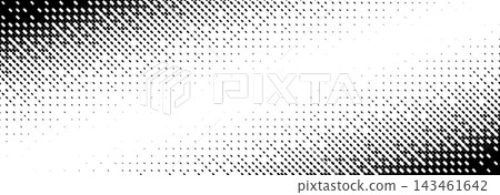 Slanted disappearing linear halftone background. Diagonal fading line pixel pattern. Monochrome dash screentone gradation bg. Rasterized dither transition texture. Vector geometric hatch overlay Slanted disappearing linear halftone background. Diagonal fading line pixel pattern. Monochrome dash screentone gradation bg. Rasterized dither transition texture. Vector geometric hatch overlay 143461642