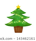 warm christmas tree 143462161