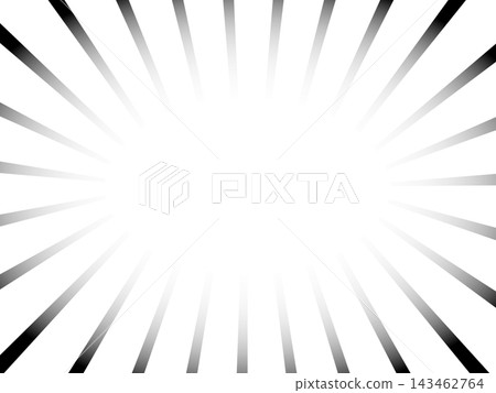 Simple, thick monochrome illustration with speed lines. Simple, thick monochrome illustration with speed lines. 143462764