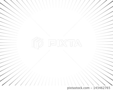 Simple, thin monochrome illustration with speed lines Simple, thin monochrome illustration with speed lines 143462765