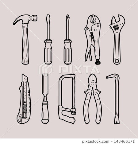 Professional Hand Tools Collection Professional Hand Tools Collection 143466171