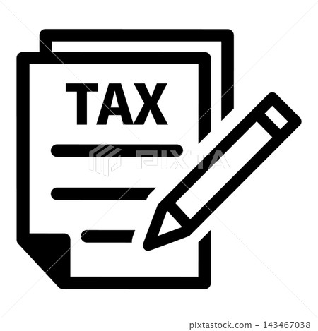 Materials for filing tax returns and tax procedures, combining tax documents and a pencil. Materials for filing tax returns and tax procedures, combining tax documents and a pencil. 143467038