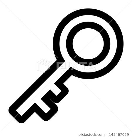 A key icon signifies access permissions and passcode settings. 143467039