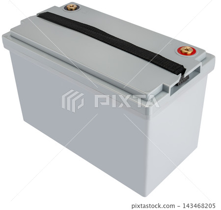 Lithium Battery Pack isolated object 143468205