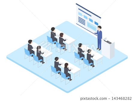 參加企業培訓和研討會的商務人士 參加企業培訓和研討會的商務人士 143468282