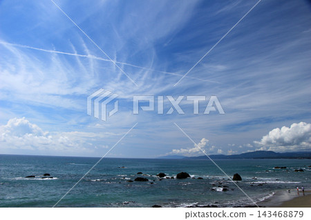 俯瞰足鶴半島的景色 俯瞰足鶴半島的景色 143468879